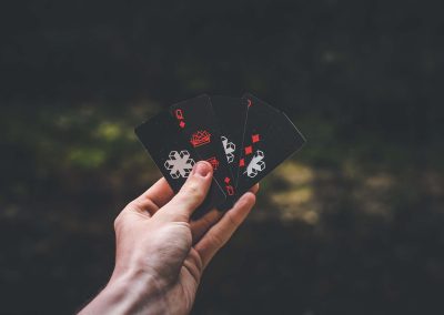 airdeck travel waterproof light playing cards