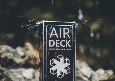 airdeck travel waterproof light playing cards