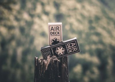 airdeck travel waterproof light playing cards