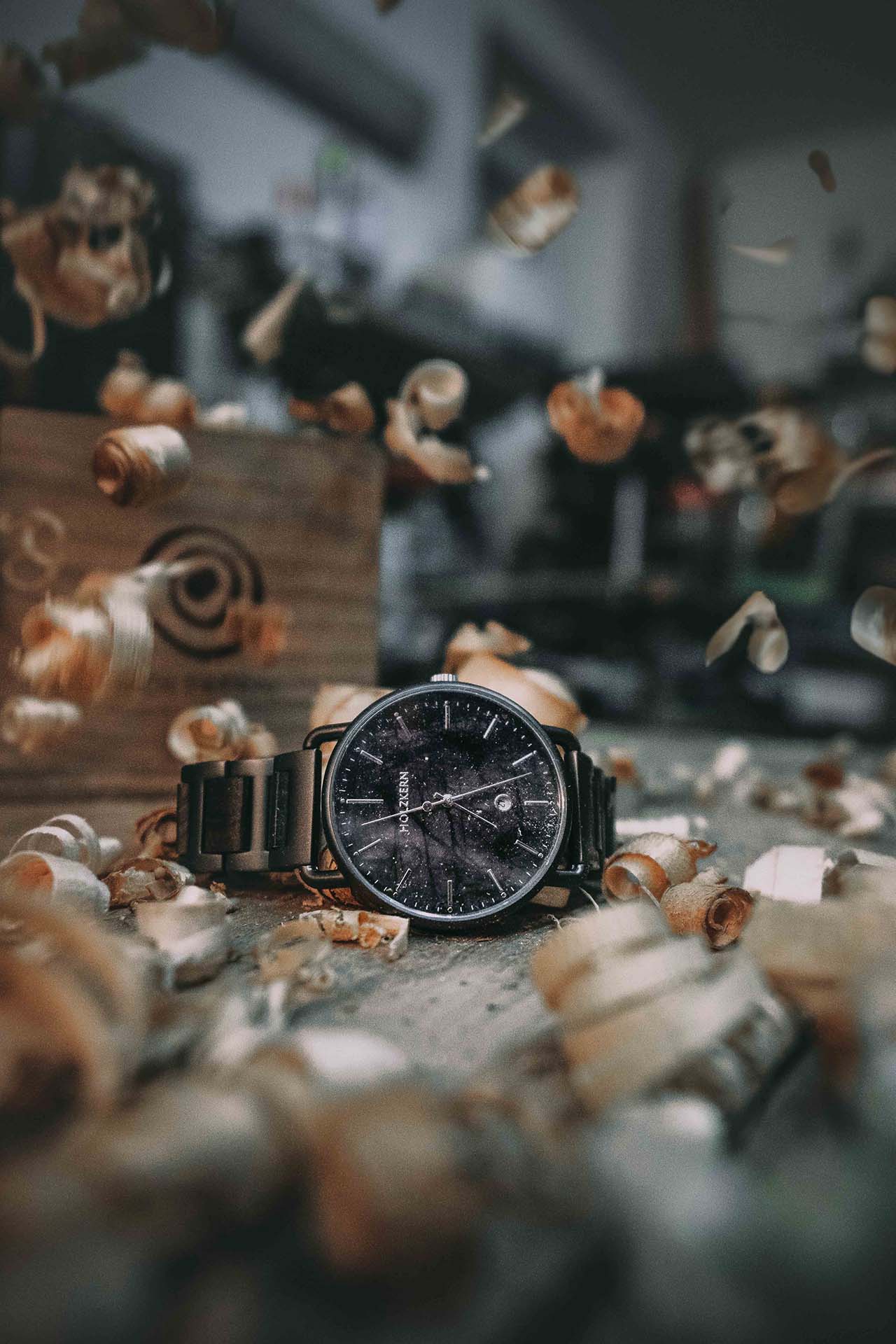 holzkern austrian kickstarter project wooden watches
