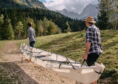 onak canoes belgium kickstarter plastic foldable canoe