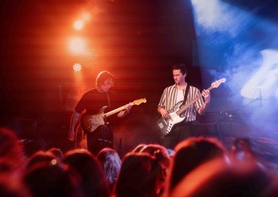 babooni slovenski mladi pop rock band v cvetličarni ljubljana slovenija koncert
