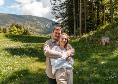 predporočno fotografiranje na Golici, narcise, javorniški rovt